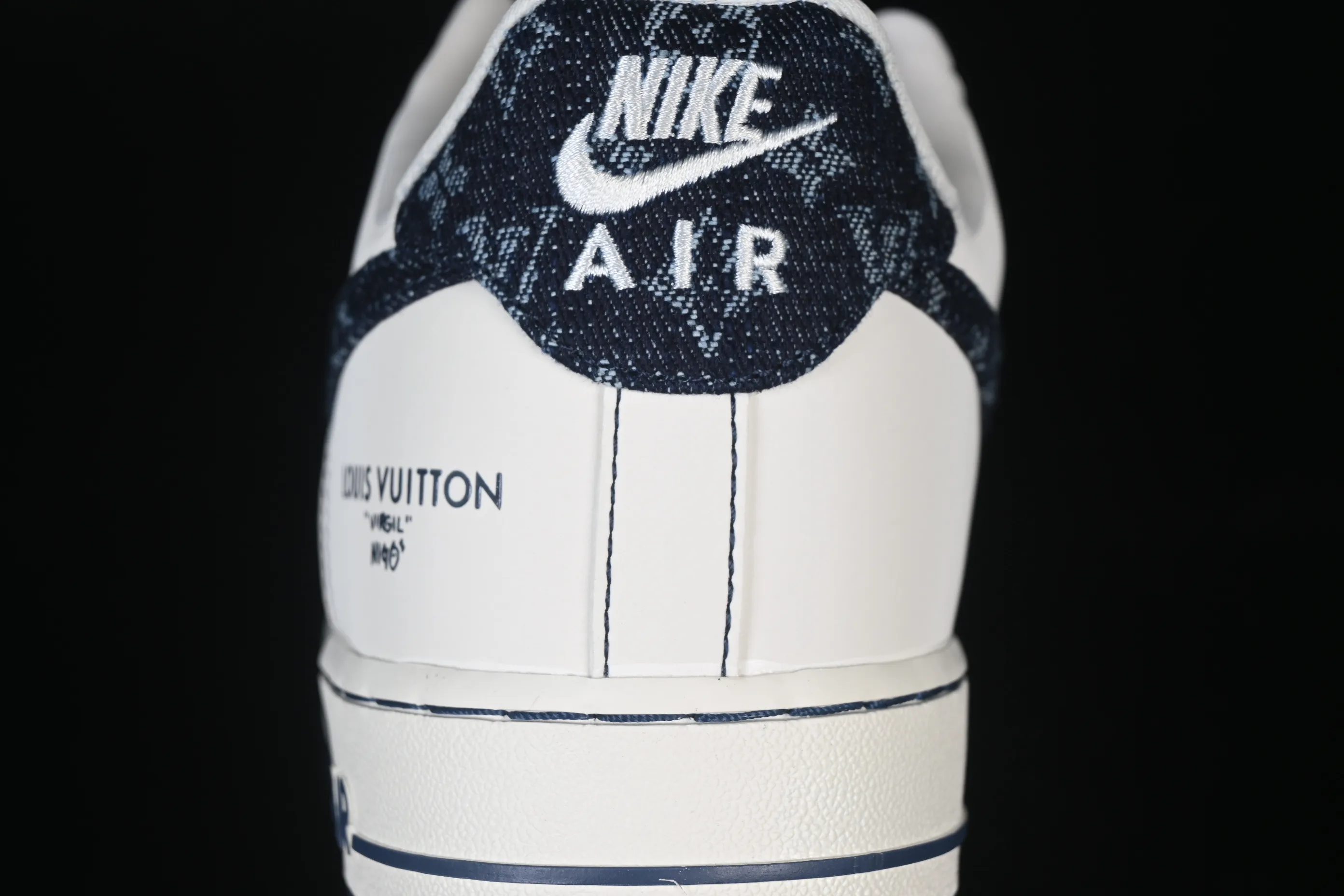 All Categories Nk Air Force 1 Air Force Series Nk Air Force 1 Low Air Force Low Nike Air Force 1'07 Low LV Joint Spliced ​​Denim Air Force One Low Casual Sneakers SC0601-556